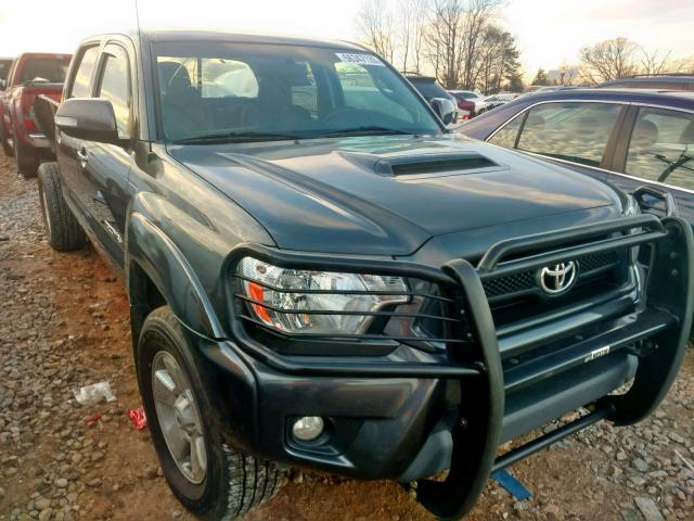 3TMMU4FN1FM076963 - 2015 TOYOTA TACOMA DOU GRAY photo 1