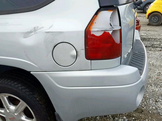 1GKDT13S672137667 - 2007 GMC ENVOY SILVER photo 10