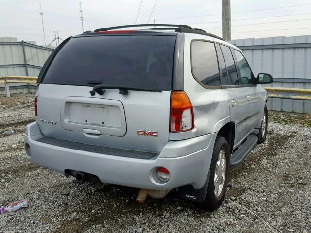 1GKDT13S672137667 - 2007 GMC ENVOY SILVER photo 4