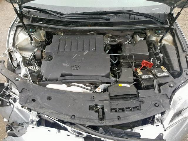 4T1BK1EBXJU265596 - 2018 TOYOTA AVALON XLE SILVER photo 7