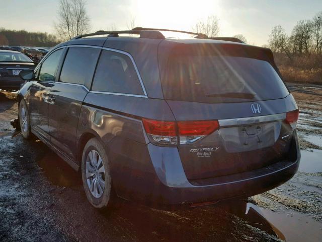 5FNRL5H37GB113112 - 2016 HONDA ODYSSEY SE GRAY photo 3