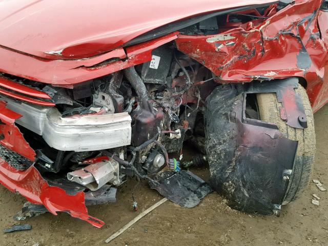 1C3CDFBHXDD699969 - 2013 DODGE DART SXT RED photo 9