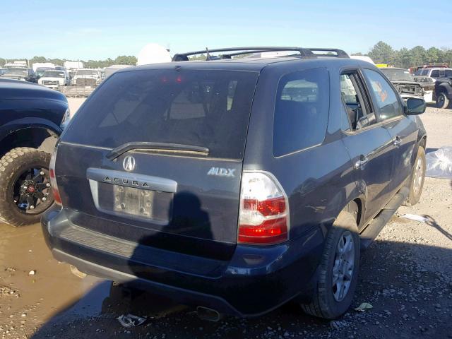 2HNYD18865H506596 - 2005 ACURA MDX TOURIN GREEN photo 4