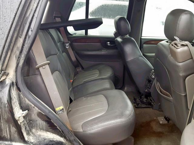 1GKDT13S642235948 - 2004 GMC ENVOY BLACK photo 6