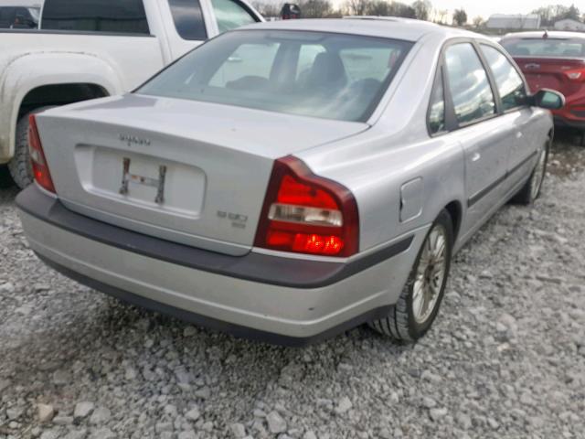 YV1TS92D121251421 - 2002 VOLVO S80 SILVER photo 4