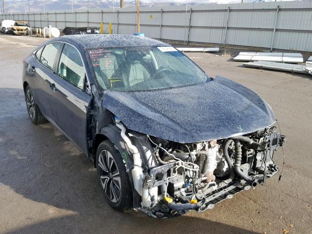 19XFC1F70GE039149 - 2016 HONDA CIVIC EXL BLUE photo 1