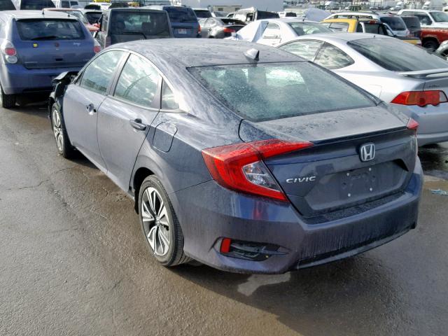 19XFC1F70GE039149 - 2016 HONDA CIVIC EXL BLUE photo 3