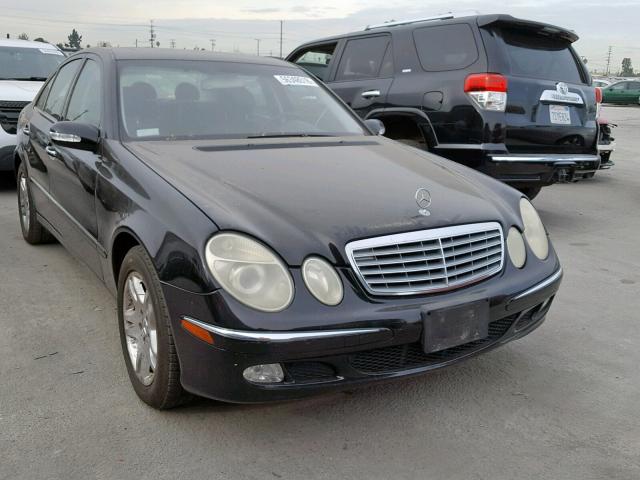 WDBUF65J33A298643 - 2003 MERCEDES-BENZ E 320 BLACK photo 1