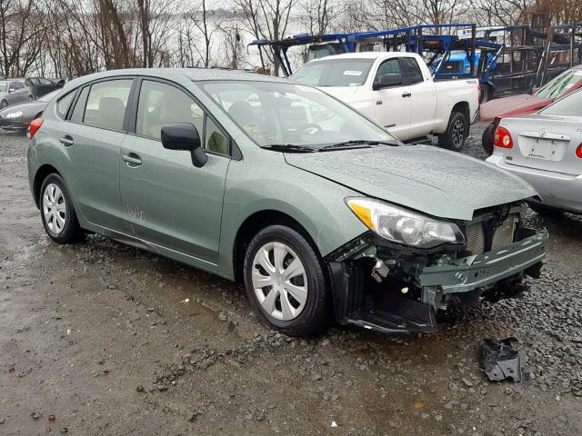 JF1GPAA65EG336055 - 2014 SUBARU IMPREZA BA GREEN photo 1