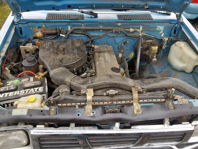 1N6SD16S5TC324928 - 1996 NISSAN TRUCK KING BLUE photo 7