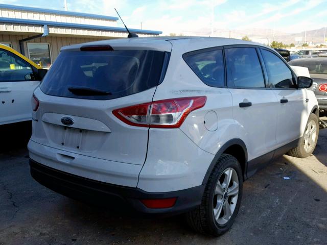 1FMCU0F76EUE13672 - 2014 FORD ESCAPE S WHITE photo 4