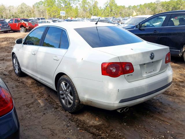 3VWEF71K17M130337 - 2007 VOLKSWAGEN JETTA WOLF WHITE photo 3