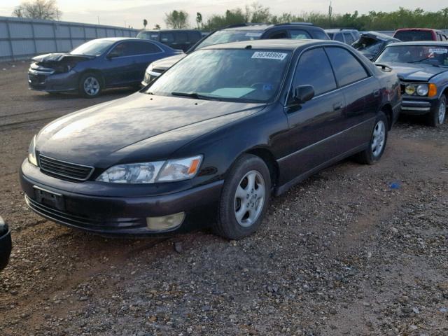 JT8BF28G0X5072591 - 1999 LEXUS ES 300 BLACK photo 2