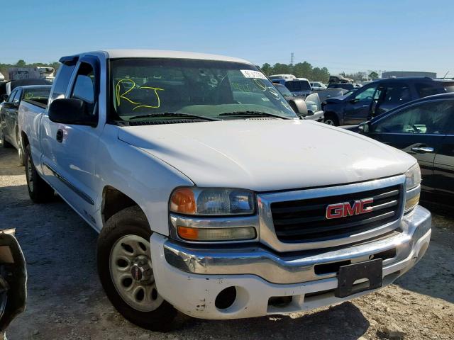 1GTEC19X86Z296358 - 2006 GMC NEW SIERRA WHITE photo 1