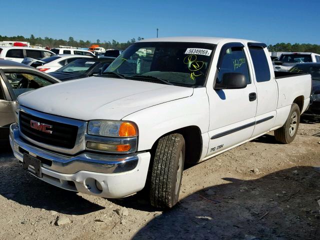 1GTEC19X86Z296358 - 2006 GMC NEW SIERRA WHITE photo 2