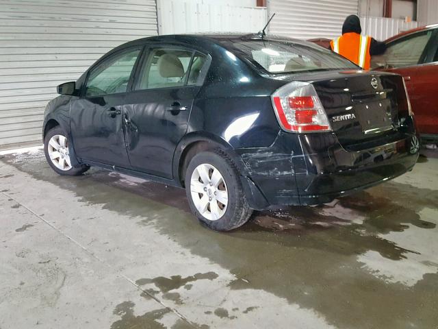 3N1AB61EX8L749286 - 2008 NISSAN SENTRA 2.0 BLACK photo 3