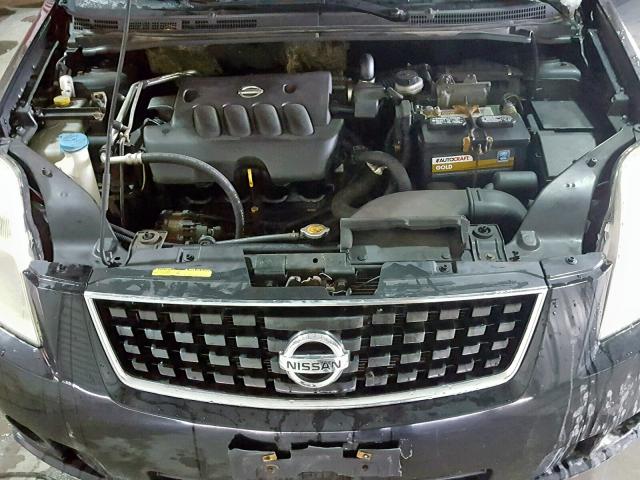 3N1AB61EX8L749286 - 2008 NISSAN SENTRA 2.0 BLACK photo 7