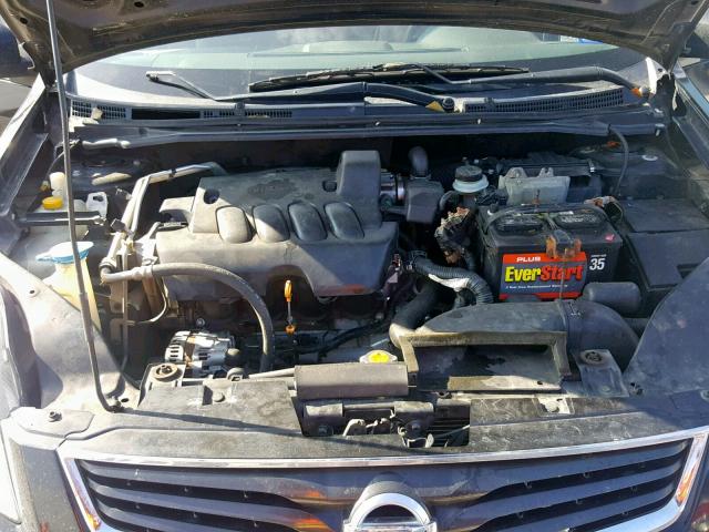 3N1AB6APXCL779141 - 2012 NISSAN SENTRA 2.0 BLACK photo 7