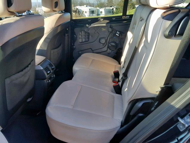 5UXZV8C59BL418359 - 2011 BMW X5 XDRIVE5 BLACK photo 6