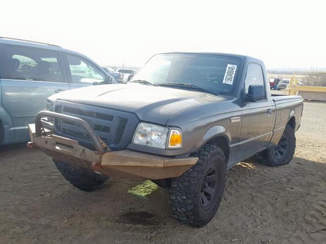 1FTYR10D69PA02969 - 2009 FORD RANGER GRAY photo 2