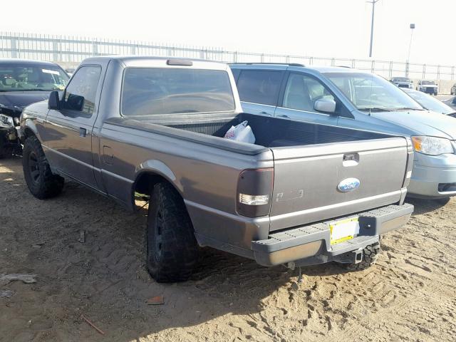 1FTYR10D69PA02969 - 2009 FORD RANGER GRAY photo 3