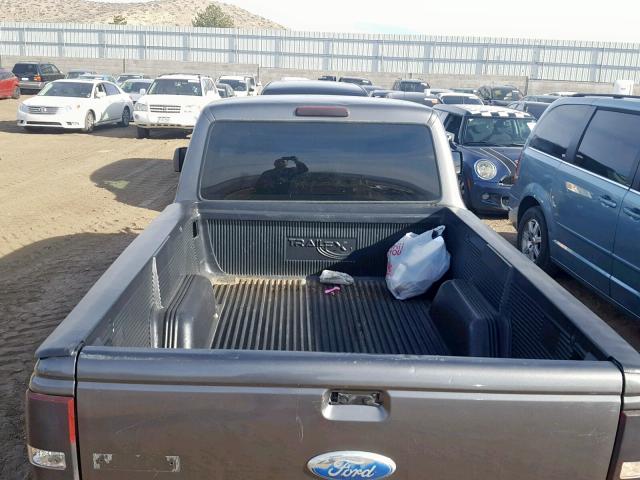 1FTYR10D69PA02969 - 2009 FORD RANGER GRAY photo 6