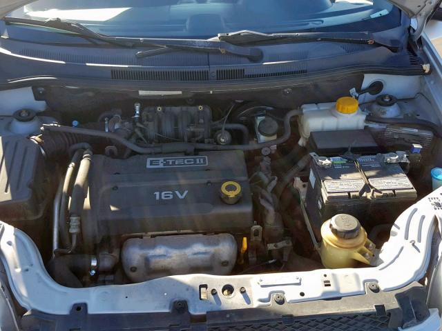KL1TD56617B124018 - 2007 CHEVROLET AVEO BASE Күміс фото 7