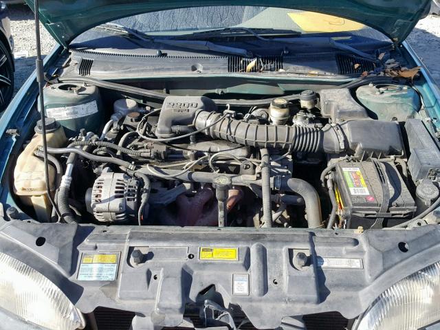 1G1JC1249W7194554 - 1998 CHEVROLET CAVALIER B GREEN photo 7