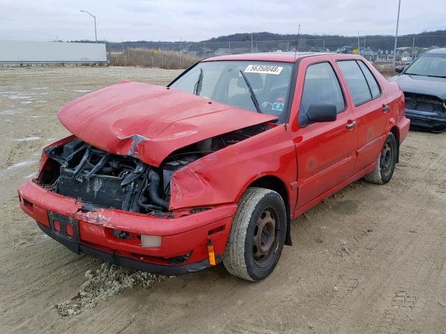 3VWRF81H9WM156226 - 1998 VOLKSWAGEN JETTA TDI RED photo 2