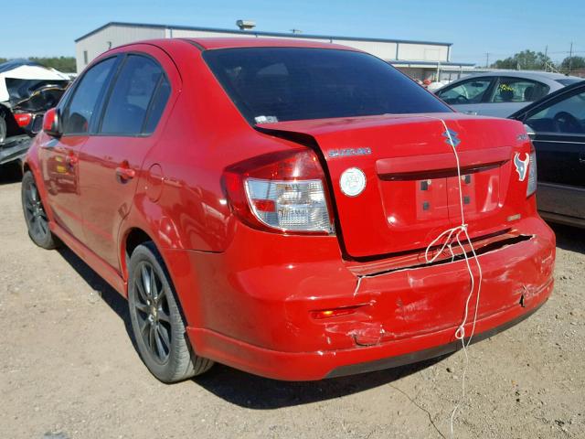 JS2YC417396200125 - 2009 SUZUKI SX4 TOURIN RED photo 3