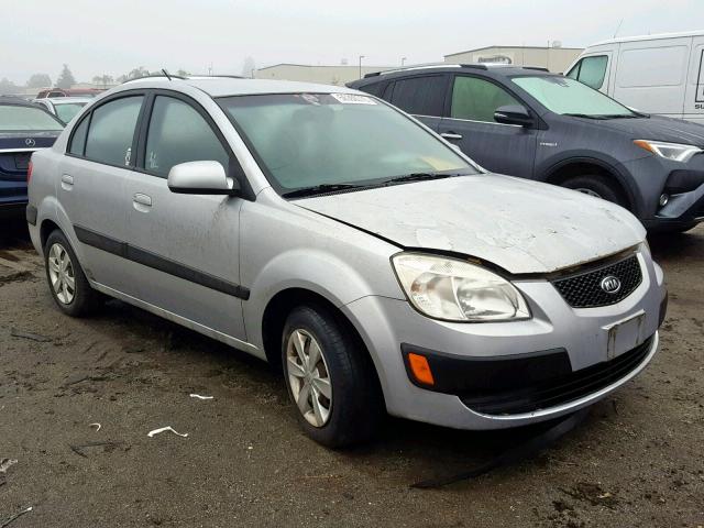 KNADE123466086156 - 2006 KIA RIO SILVER photo 1