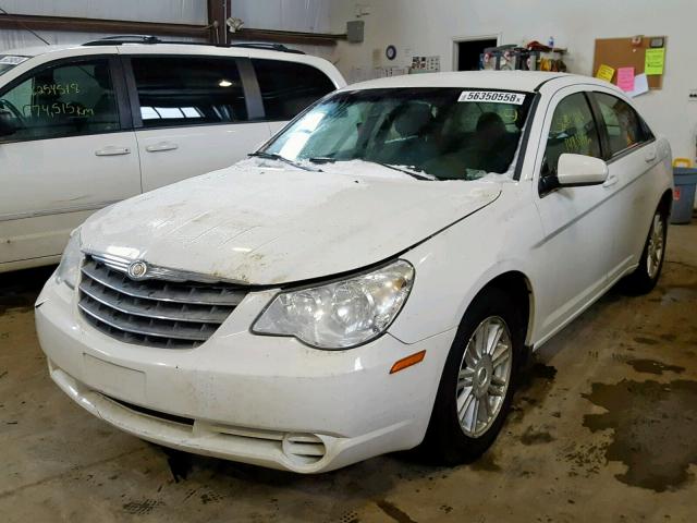 1C3LC46K28N170321 - 2008 CHRYSLER SEBRING LX WHITE photo 2