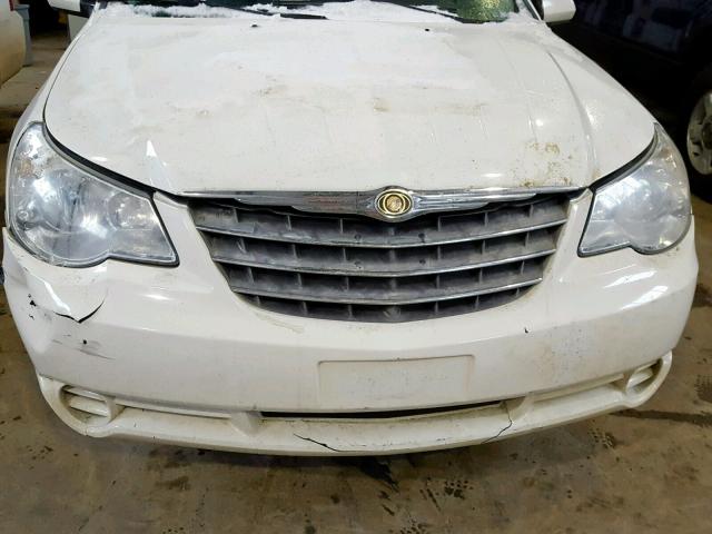 1C3LC46K28N170321 - 2008 CHRYSLER SEBRING LX WHITE photo 9