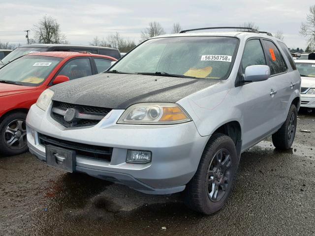 2HNYD18846H523933 - 2006 ACURA MDX TOURIN SILVER photo 2