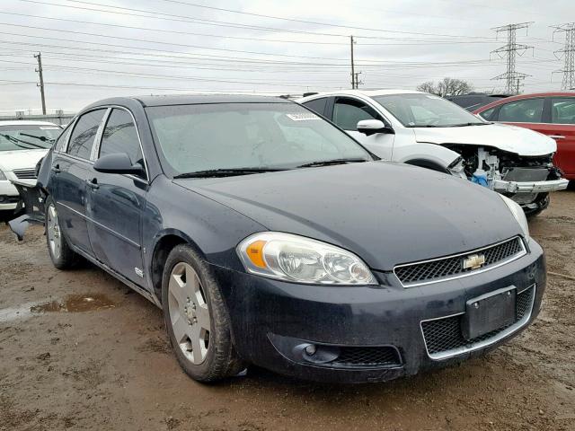 2G1WD58CX79324978 - 2007 CHEVROLET IMPALA SUP შავი ფოტო 1