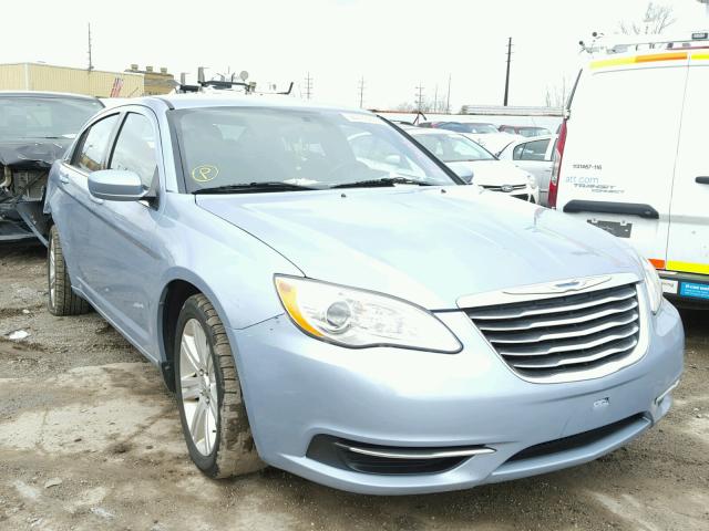 1C3CCBBB0CN192661 - 2012 CHRYSLER 200 TOURIN BLUE photo 1