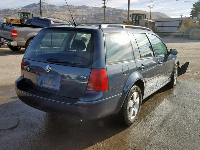 WVWSR61J35W055510 - 2005 VOLKSWAGEN JETTA GLS BLUE photo 4