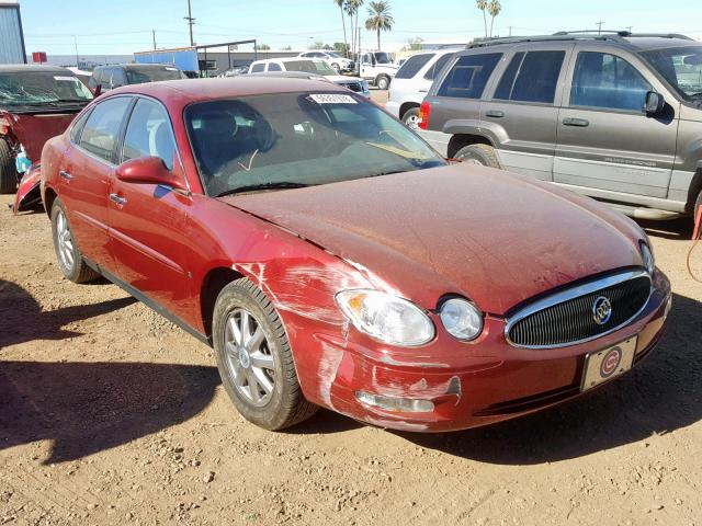 2G4WC582471185751 - 2007 BUICK LACROSSE C RED photo 1