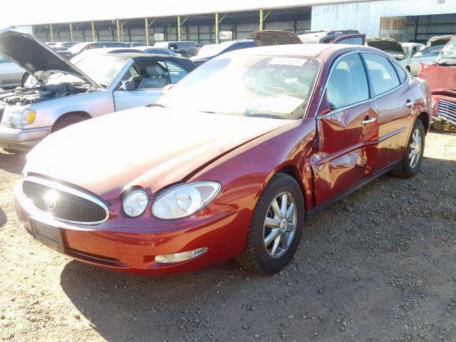 2G4WC582471185751 - 2007 BUICK LACROSSE C RED photo 2