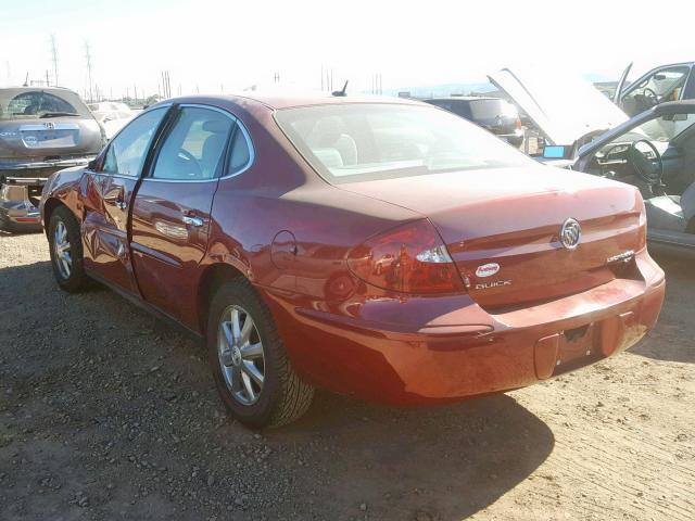 2G4WC582471185751 - 2007 BUICK LACROSSE C RED photo 3