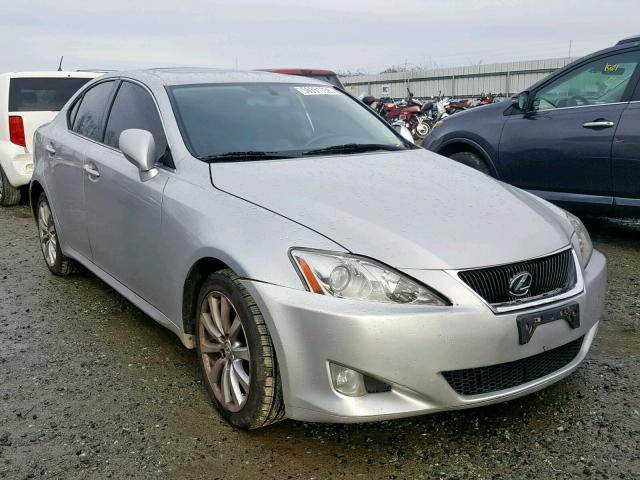 JTHCK262085019320 - 2008 LEXUS IS 250 SILVER photo 1