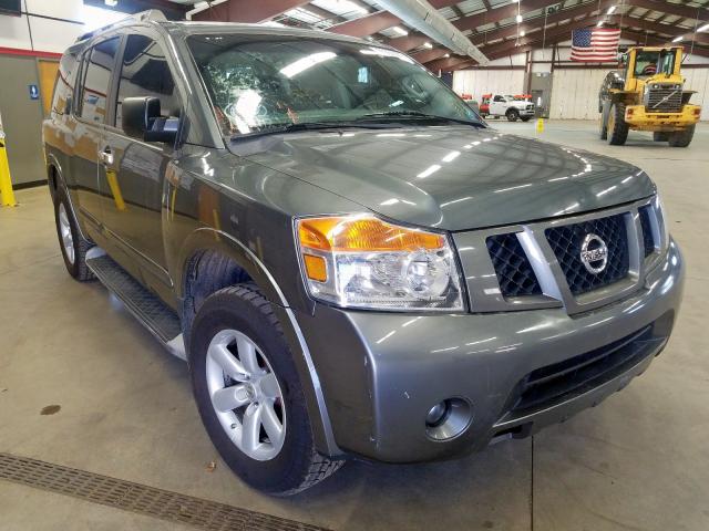 5N1AA0NC5DN608279 - 2013 NISSAN ARMADA SV GRAY photo 1