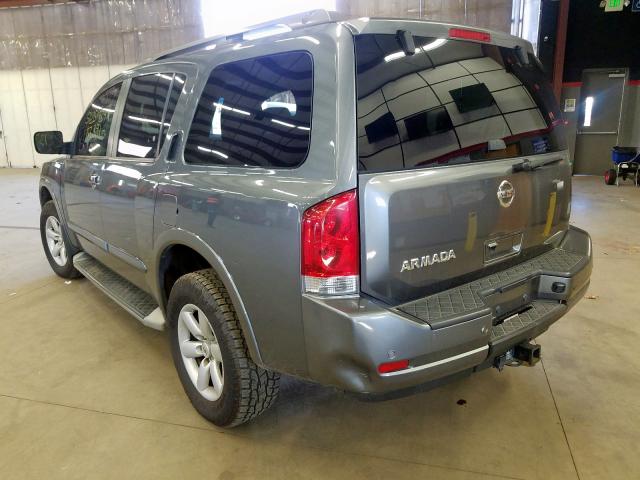 5N1AA0NC5DN608279 - 2013 NISSAN ARMADA SV GRAY photo 3