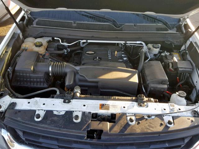 1GCGSCEA7G1165088 - 2016 CHEVROLET COLORADO L WHITE photo 7