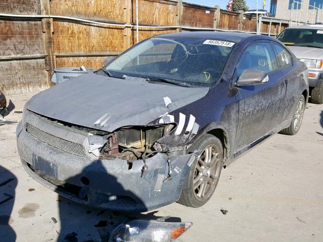 JTKDE167X80270712 - 2008 TOYOTA SCION TC 紫色 照片 2