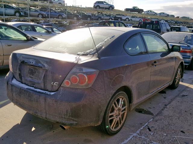 JTKDE167X80270712 - 2008 TOYOTA SCION TC 紫色 照片 4