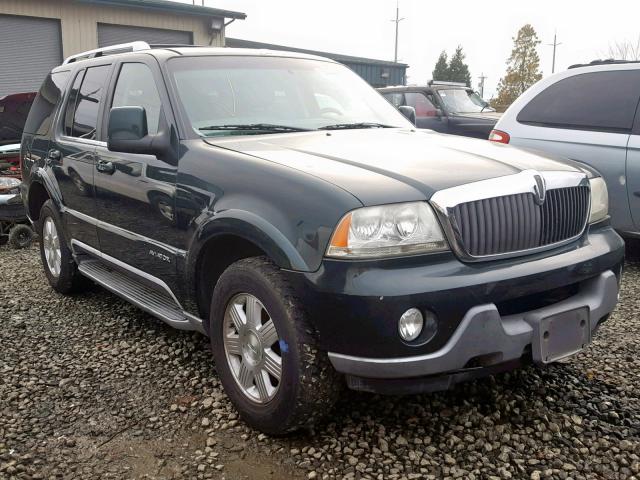 5LMEU78H33ZJ30375 - 2003 LINCOLN AVIATOR 绿色 照片 1