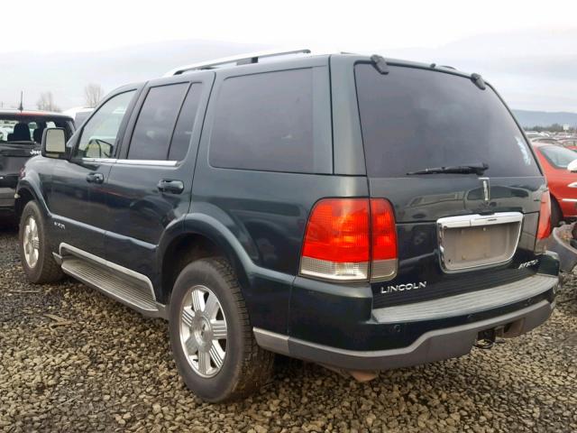 5LMEU78H33ZJ30375 - 2003 LINCOLN AVIATOR 绿色 照片 3