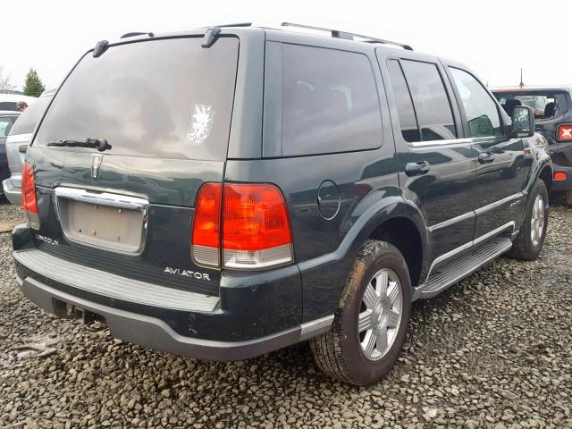 5LMEU78H33ZJ30375 - 2003 LINCOLN AVIATOR 绿色 照片 4