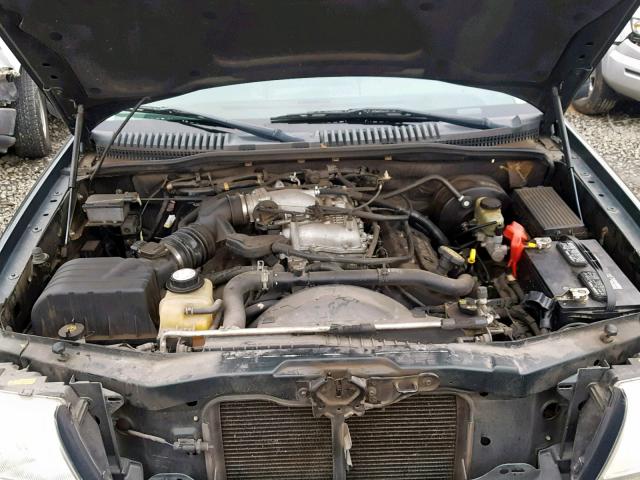 5LMEU78H33ZJ30375 - 2003 LINCOLN AVIATOR 绿色 照片 7